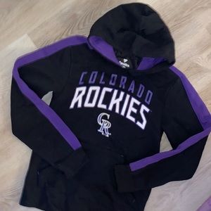 Womens Colorado Rockies hoodie *price firm